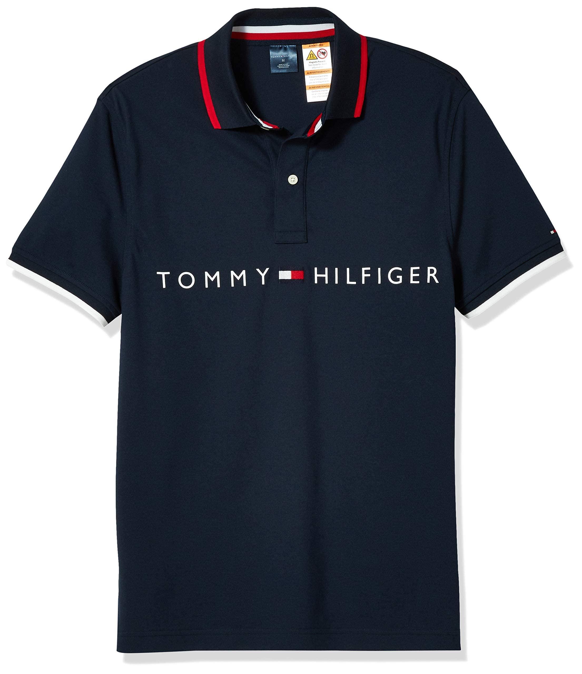 Tommy Hilfiger Cotton Adaptive Polo Shirt With Magnetic Buttons Custom Fit  in Blue for Men - Save 2% | Lyst