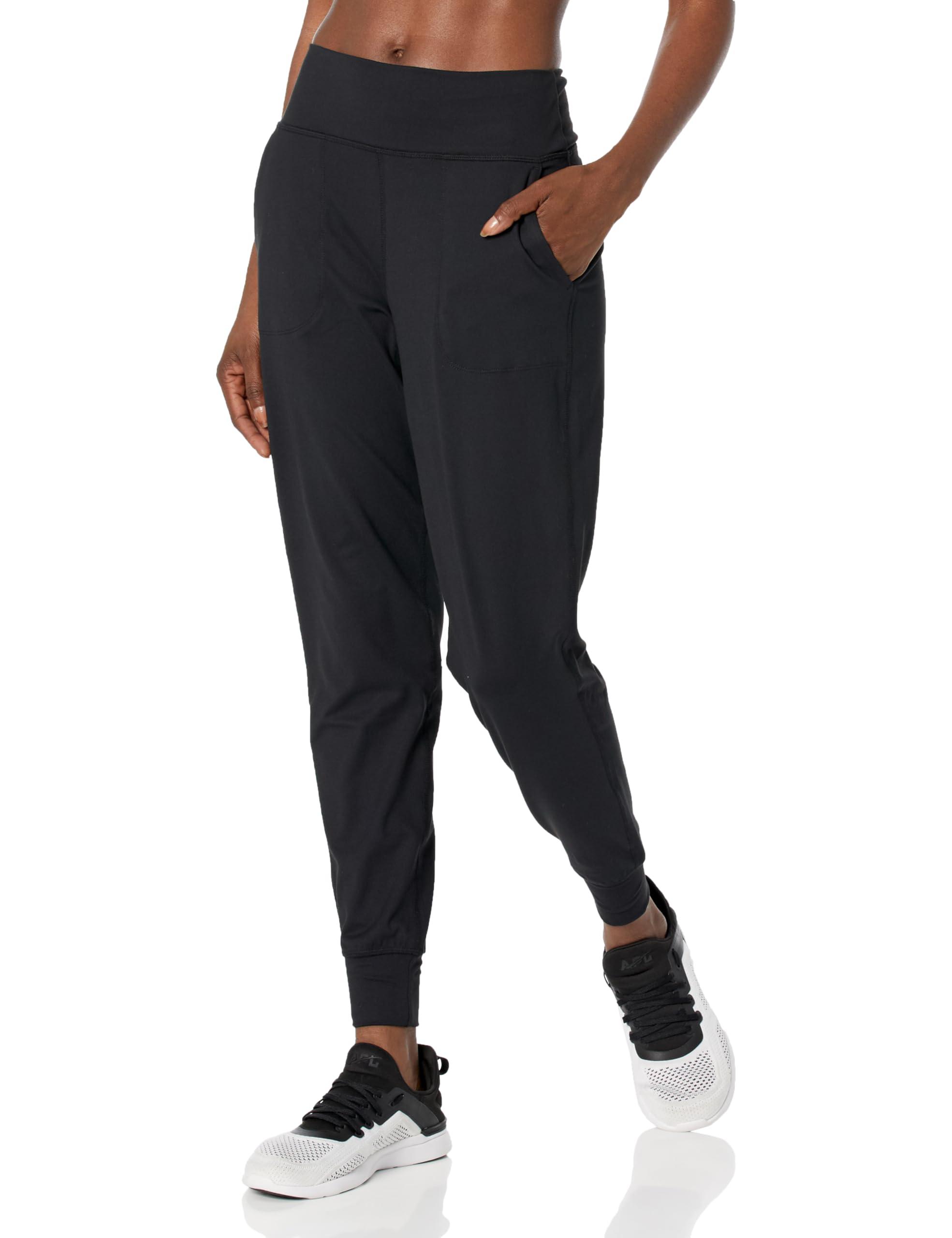 Danskin Interlock Jogger in Black | Lyst