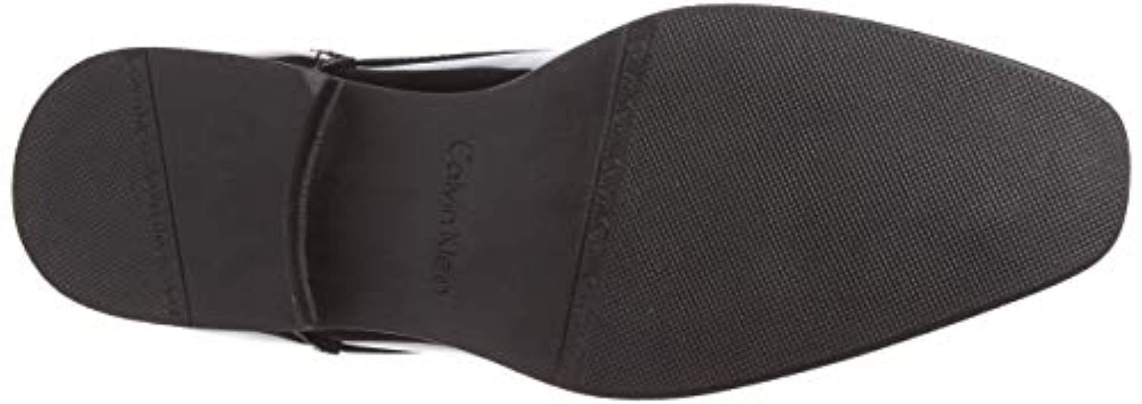 calvin klein men's brodie oxford black