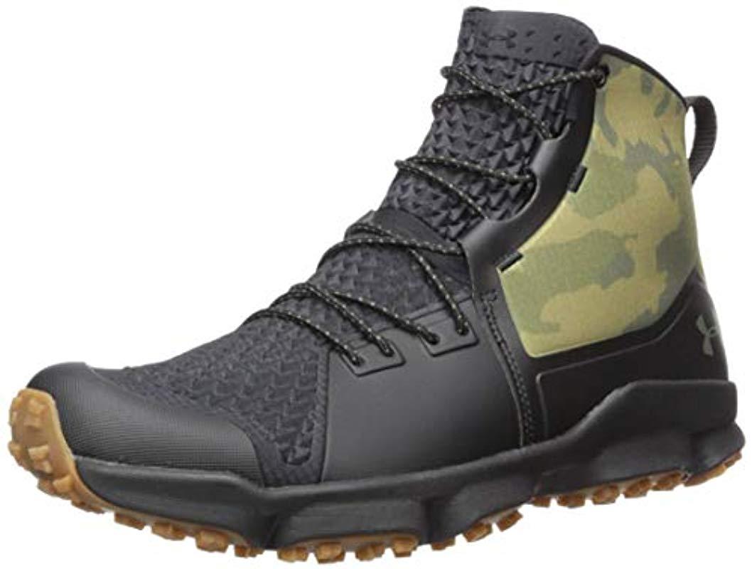 under armour black hiking boots