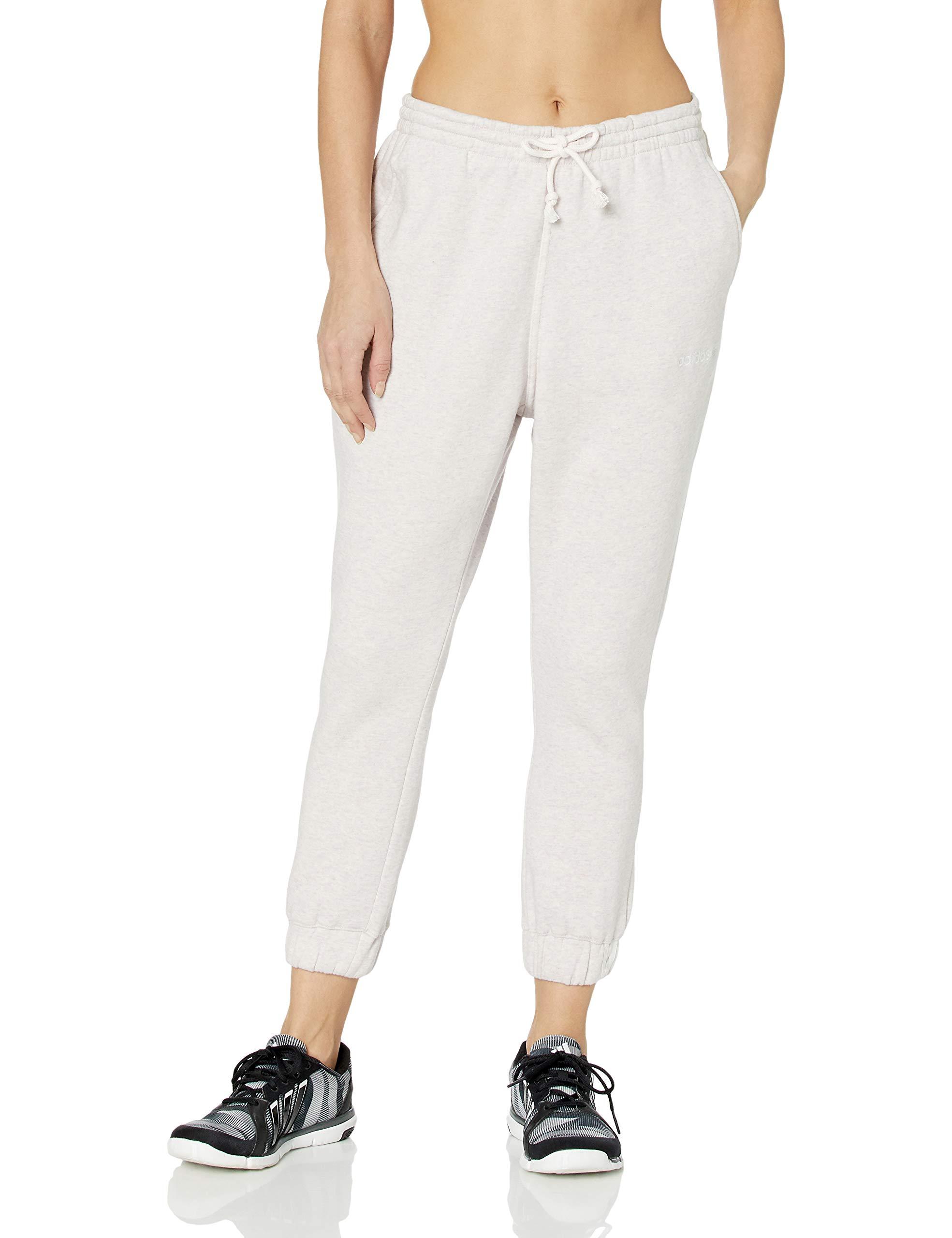 adidas originals coeeze cuffed fleece pants