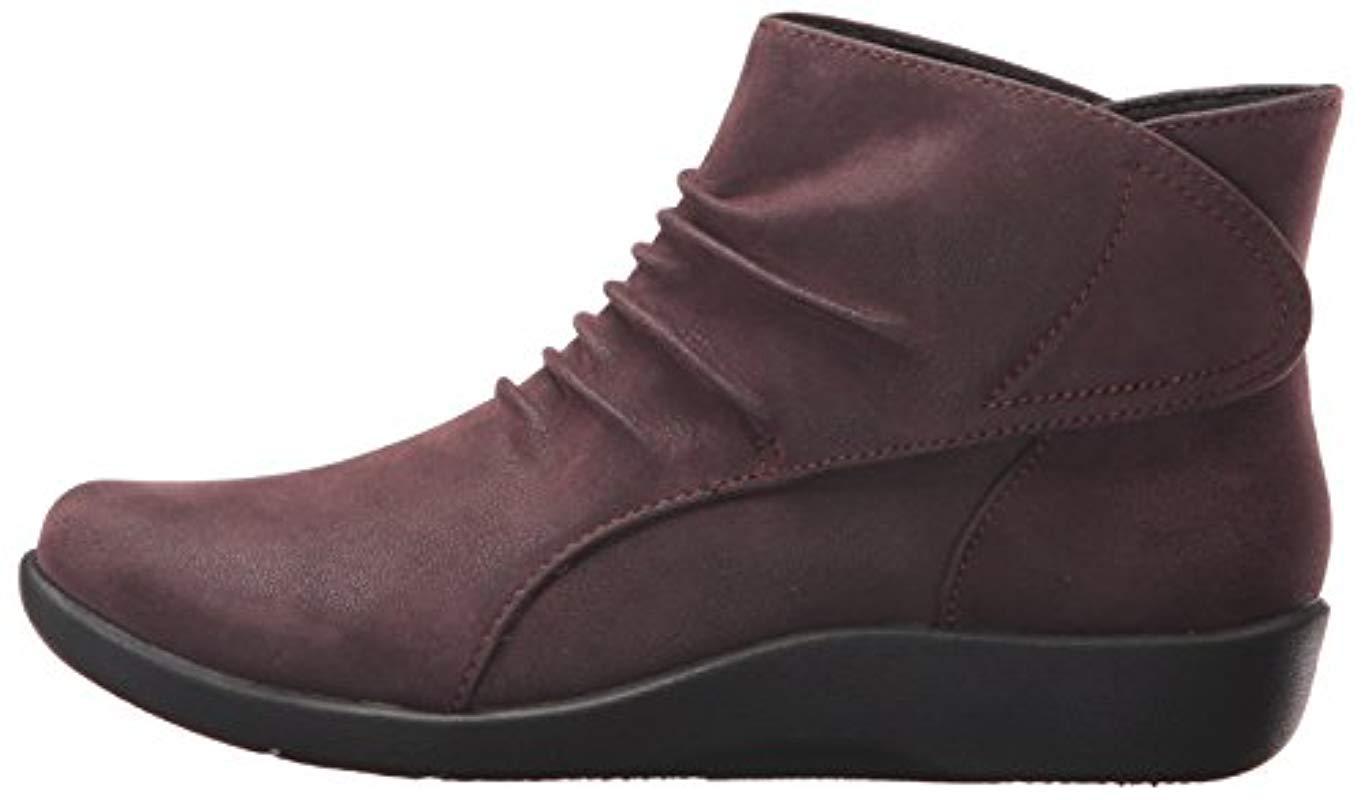 clarks women's sillian sway ankle bootie