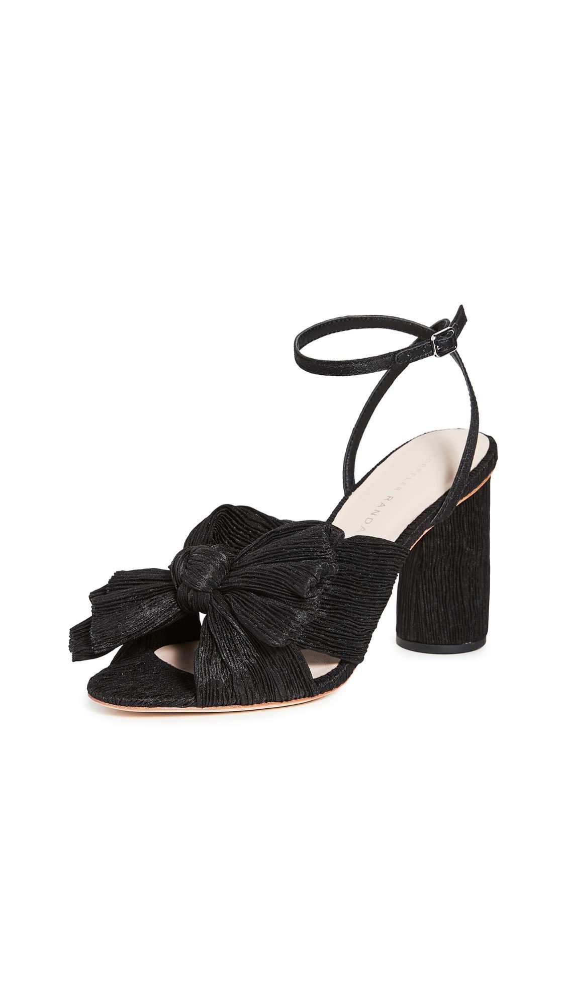 loeffler randall black sandals