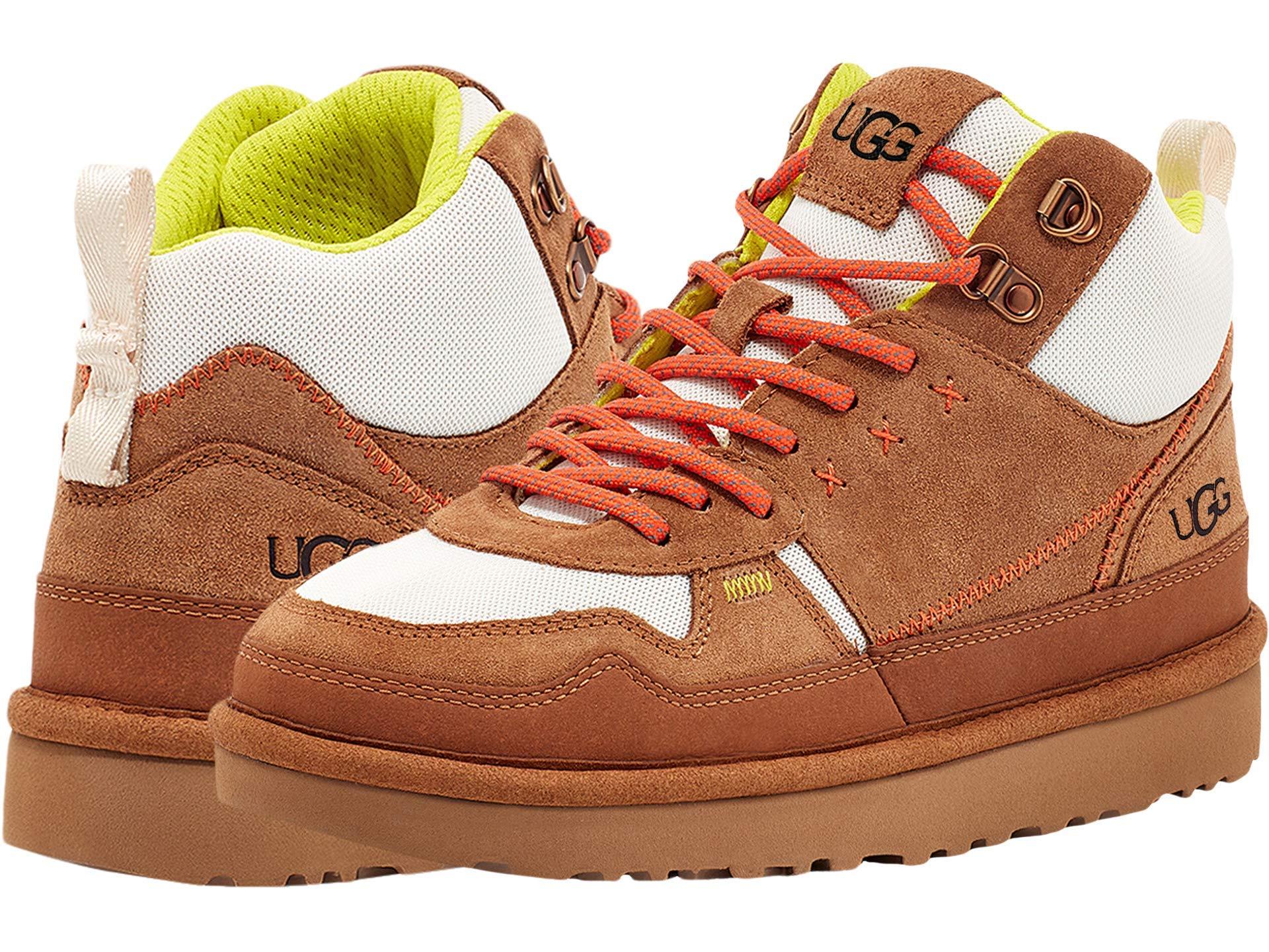 UGG Suede Highland Hi Heritage Sneaker in Chestnut (Brown) Lyst