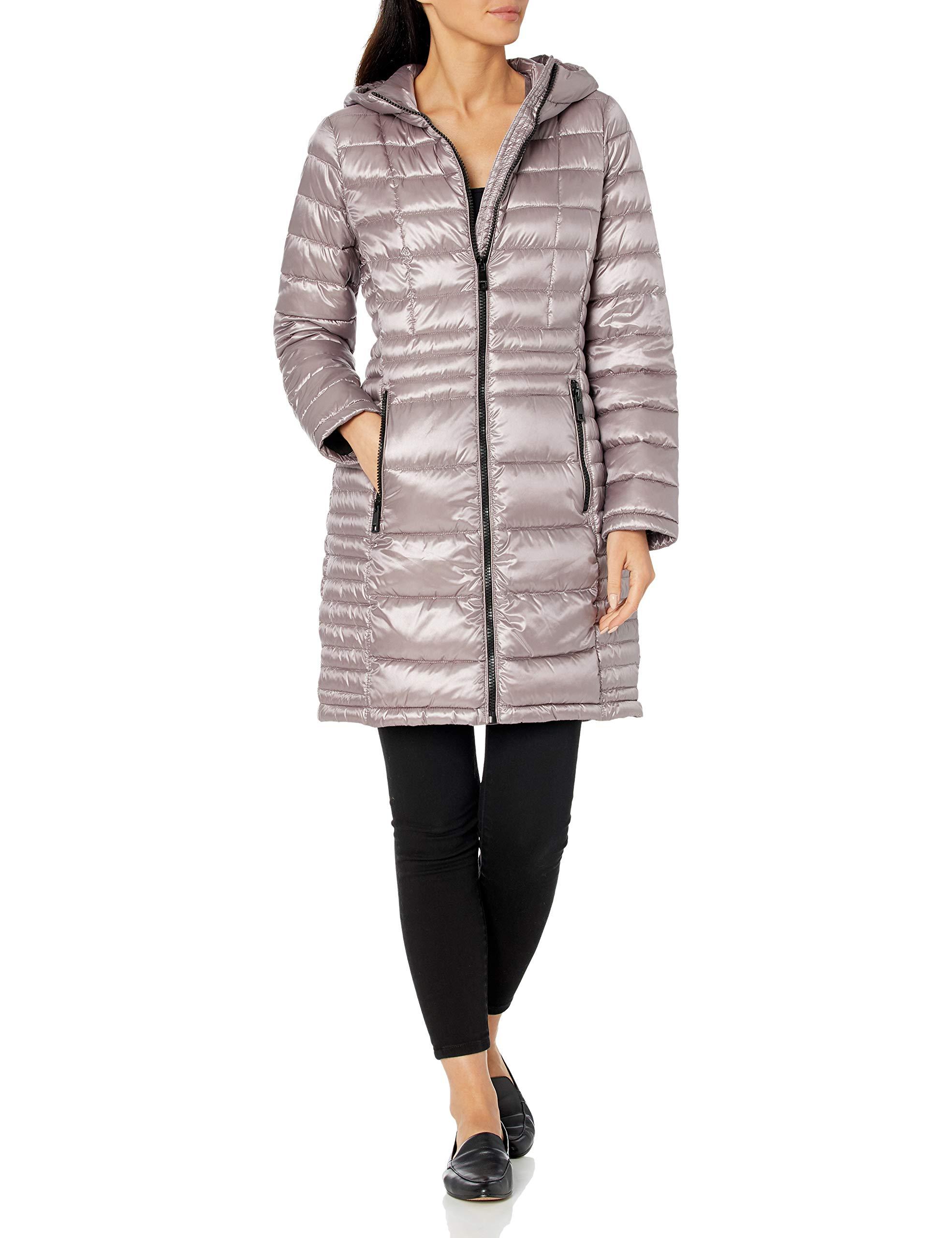 calvin klein hooded walker jacket
