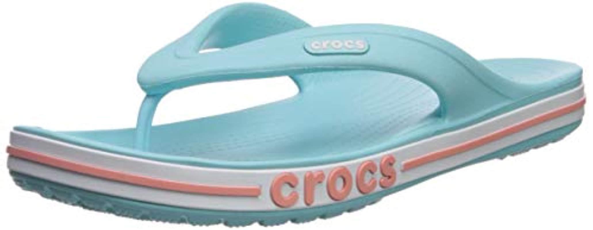 Crocs™ Bayaband Flip Flop in Blue | Lyst
