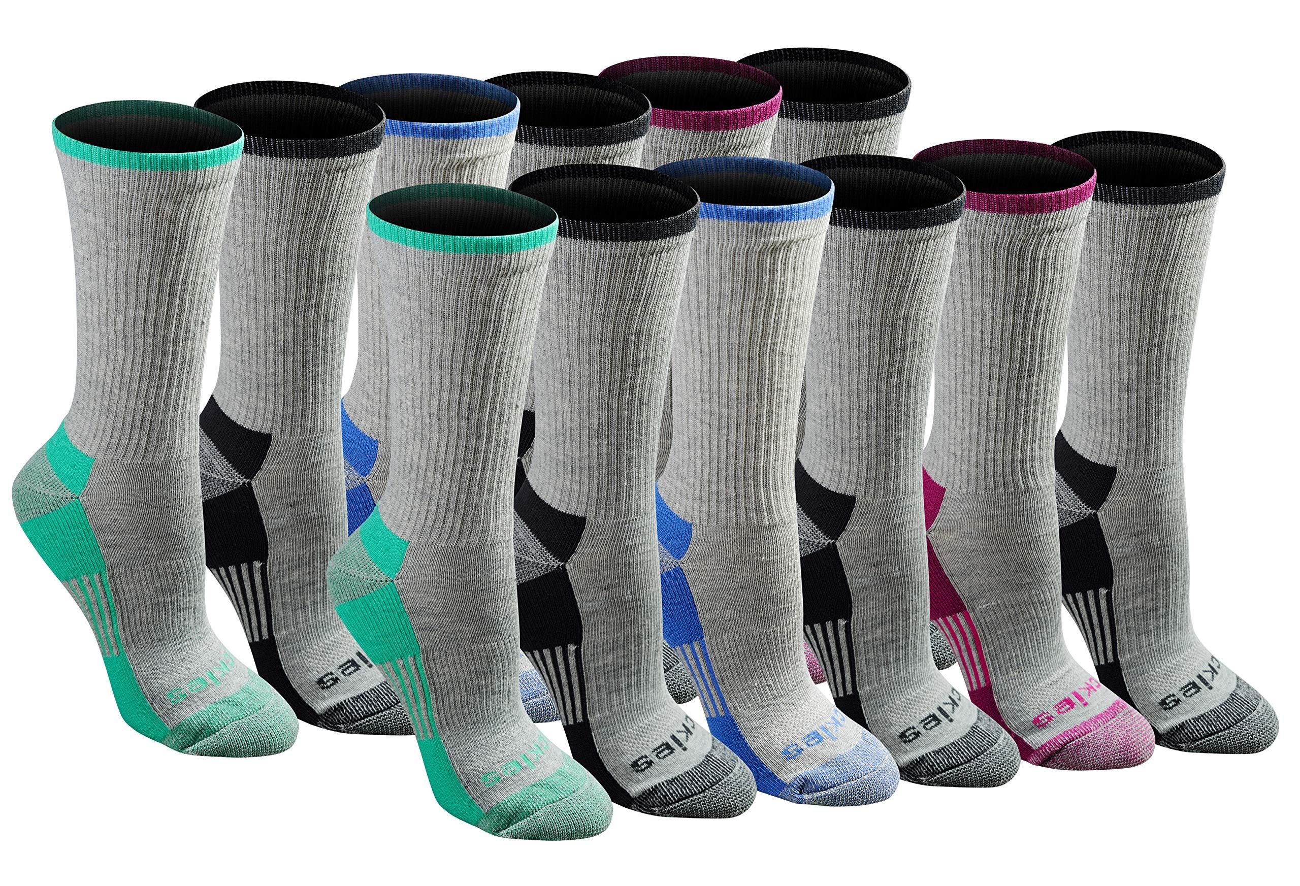 Dickies Dritech Advanced Moisture Wicking Crew Sock in Gray Save 4