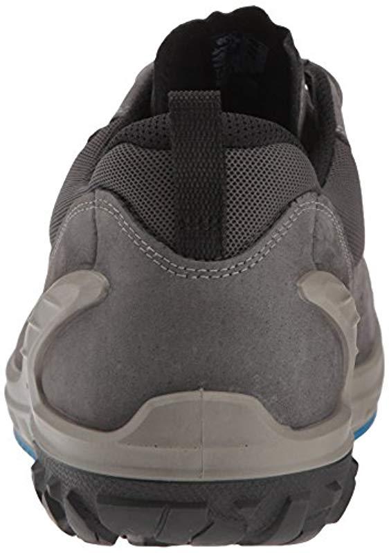 Ecco Biom Venture Leather Gore tex Tie Hiking Shoe for Men Lyst