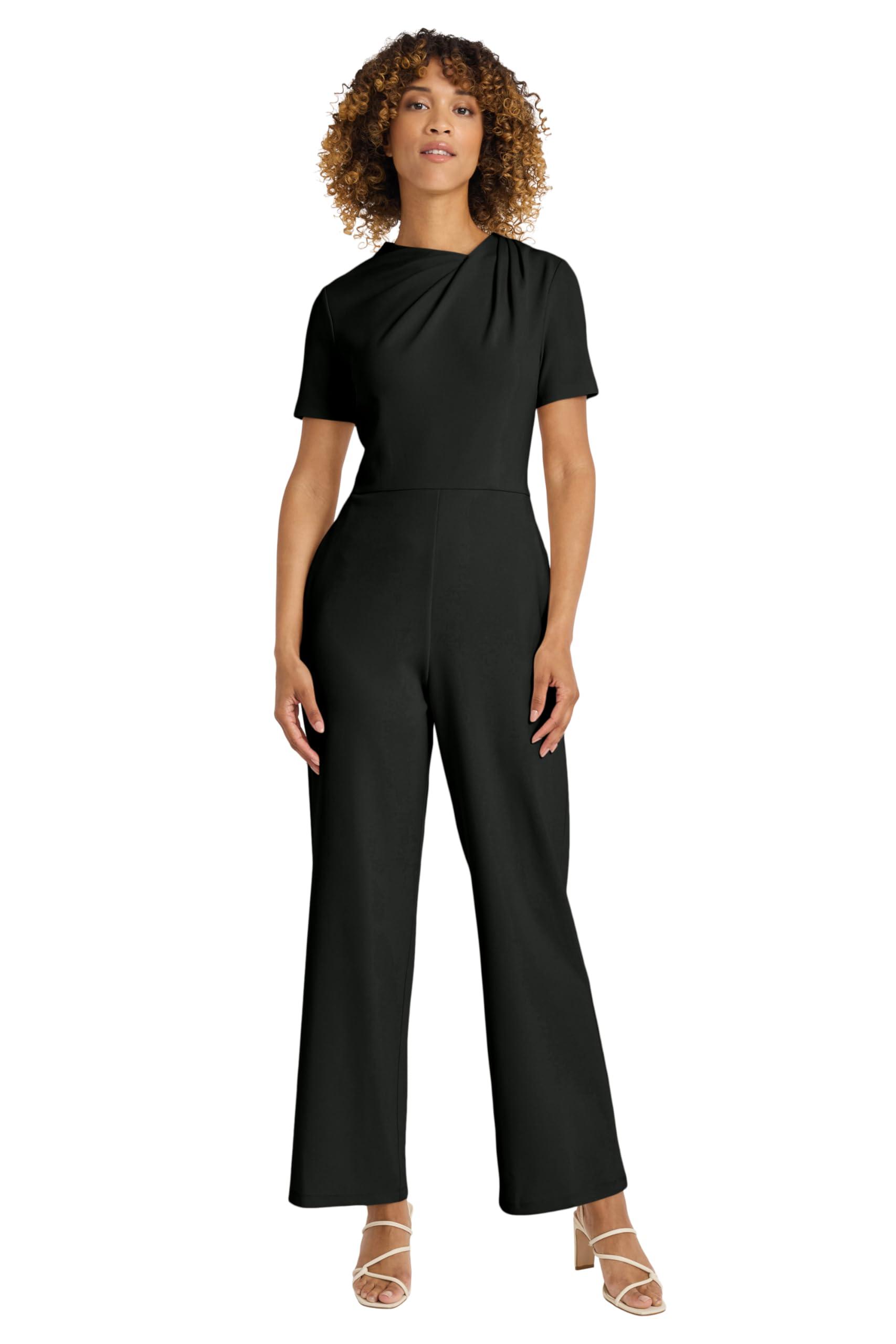 Flutter Sleeve Maggy London Puff Sleeve Jumpsuit NWT Maggy London