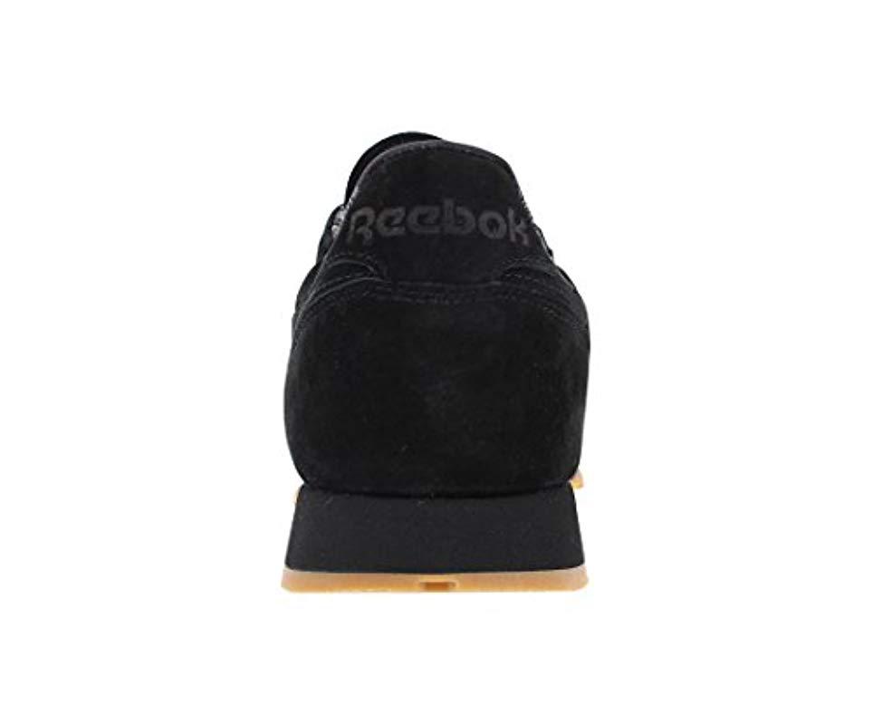 reebok classic leather tdc black