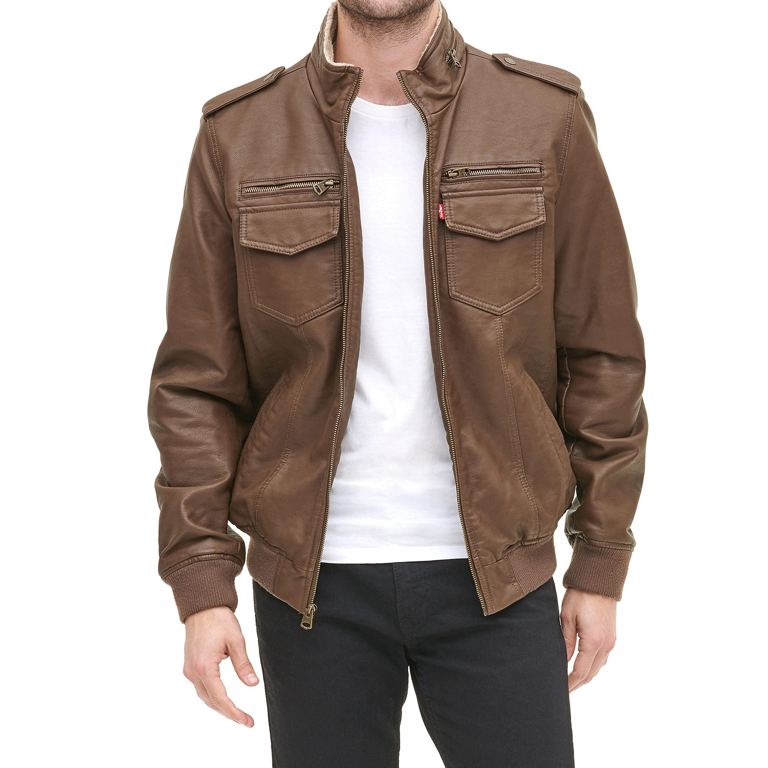 Deer Sherpa Lined Aviator Bomber 