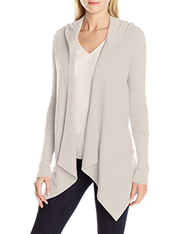 Splendid thermal hooded cardigan Clearance