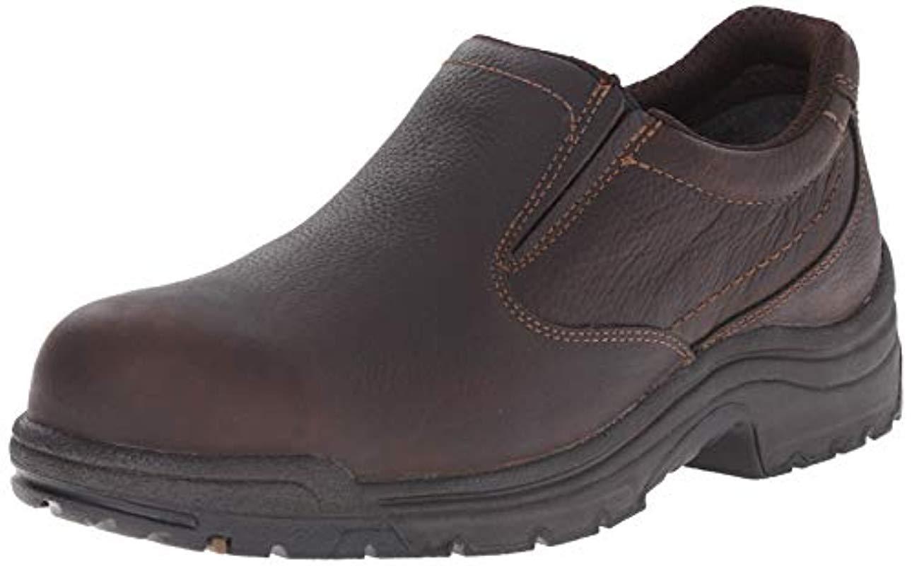 Timberland Leather 53534 Titan Safety-toe Slip-on in Camel Brown (Brown ...