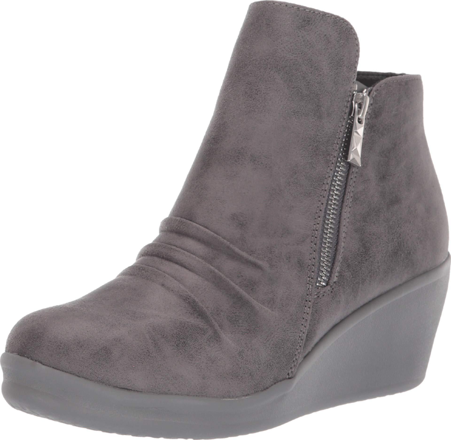 Skechers Leather Rumblers-demby-ruched 