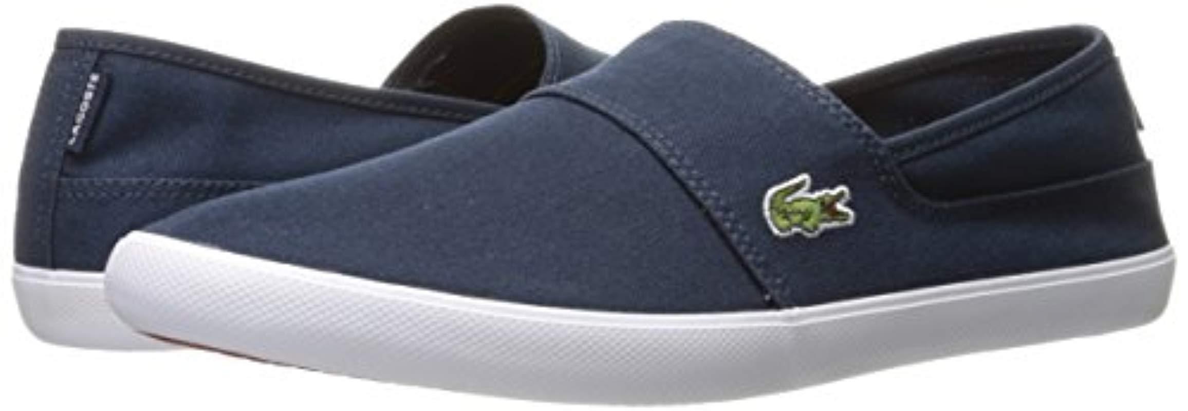 Lacoste Marice Canvas Loafer in Blue for Men | Lyst