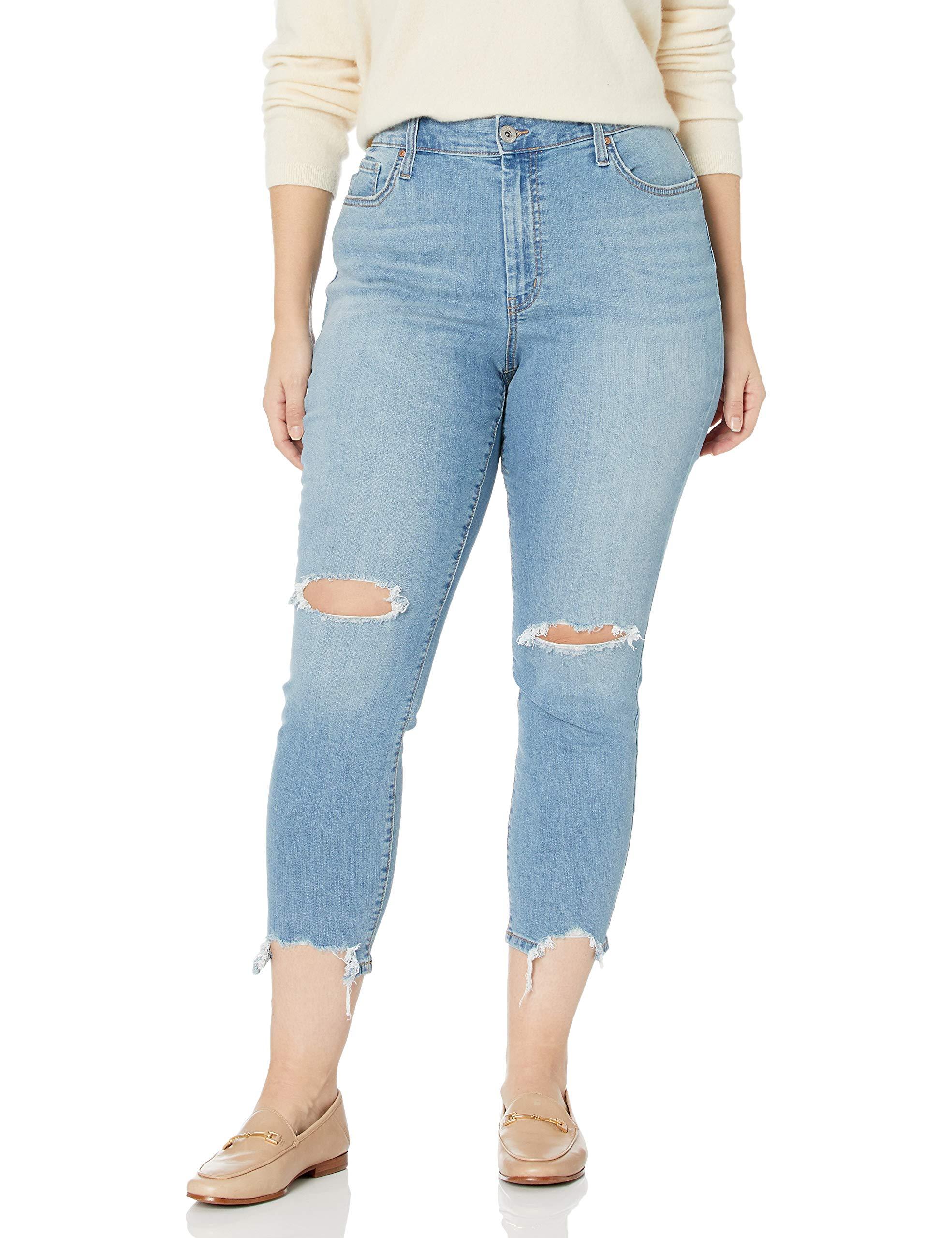 Jessica Simpson Plus Size Adored Curvy High Rise Ankle Skinny Jean in ...