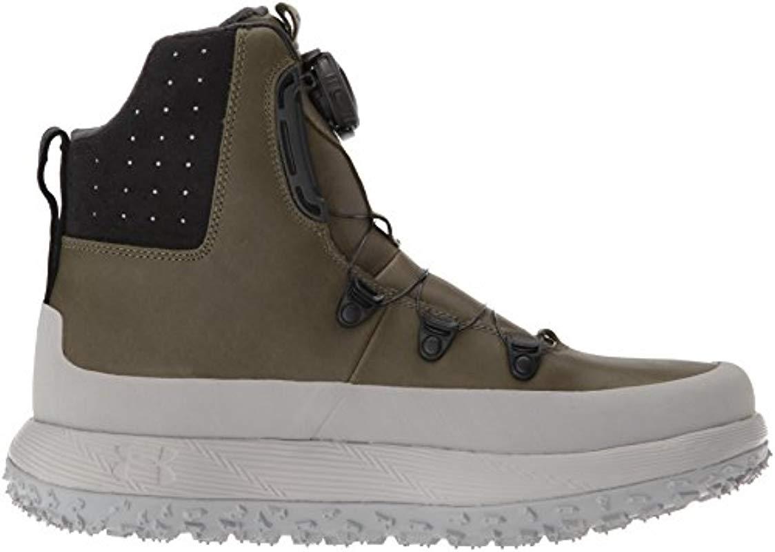 Under Armour Lace Fat Tire Govie Boa Hiking Boot, Marine Od Green (300)/tin, 12 for Men Lyst