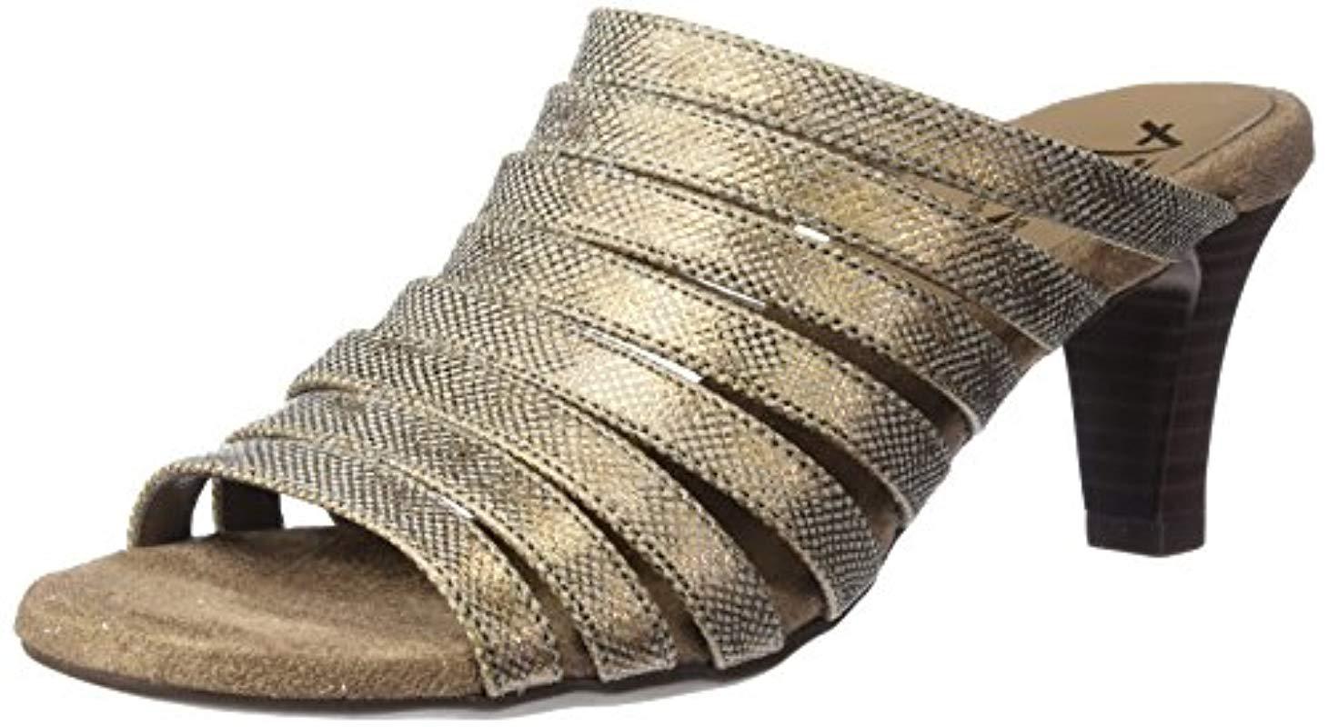 aerosoles metallic sandals