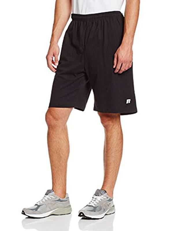 Shorts Clothing & Accessories Russell Athletic Mens Cotton Performance