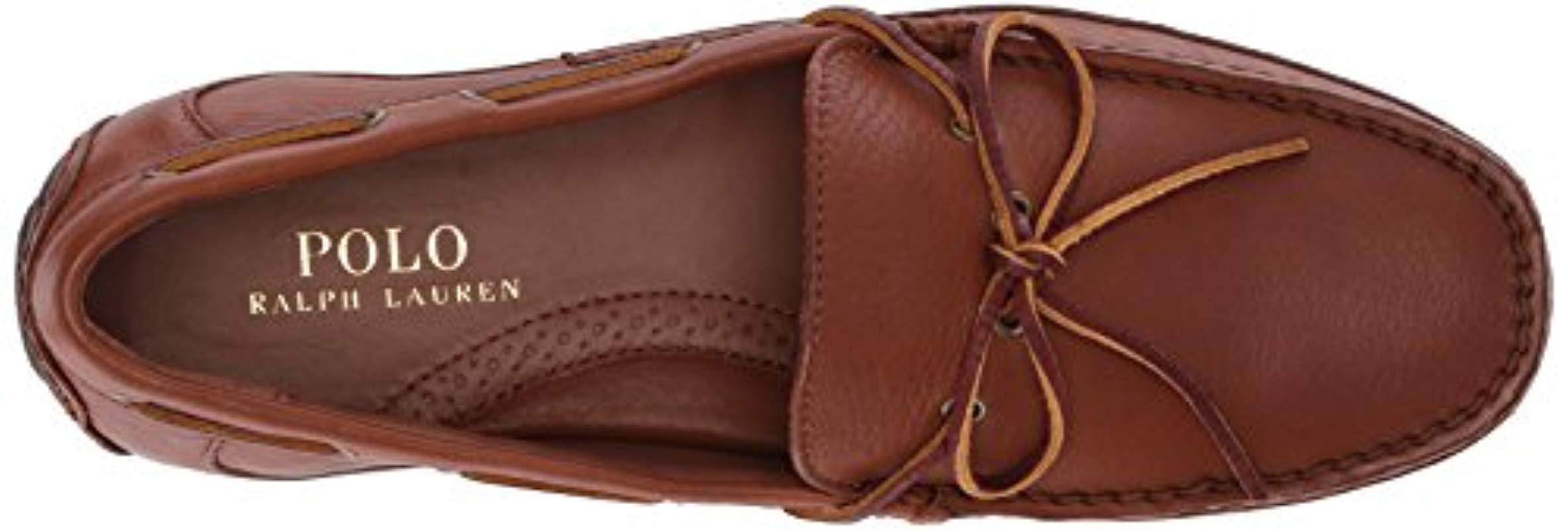 Hvert år Forkert G Polo Ralph Lauren Roberts Driving Style Loafer in Brown for Men - Lyst