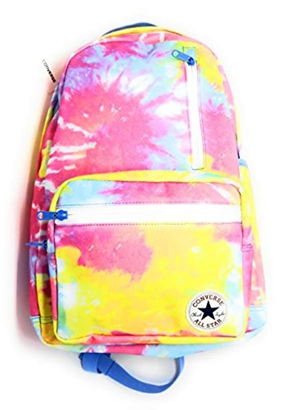 converse tie dye go backpack