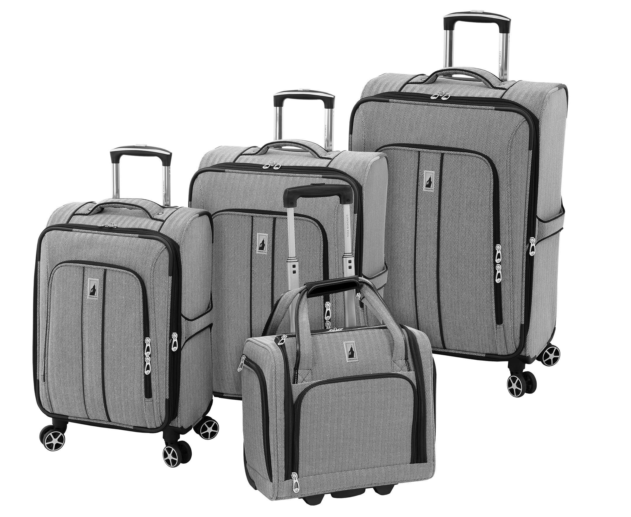 London Fog Newcastle Softside Expandable Spinner Luggage in Metallic Lyst