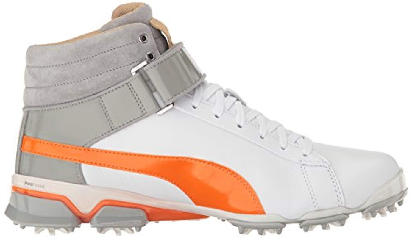 puma high top golf shoe