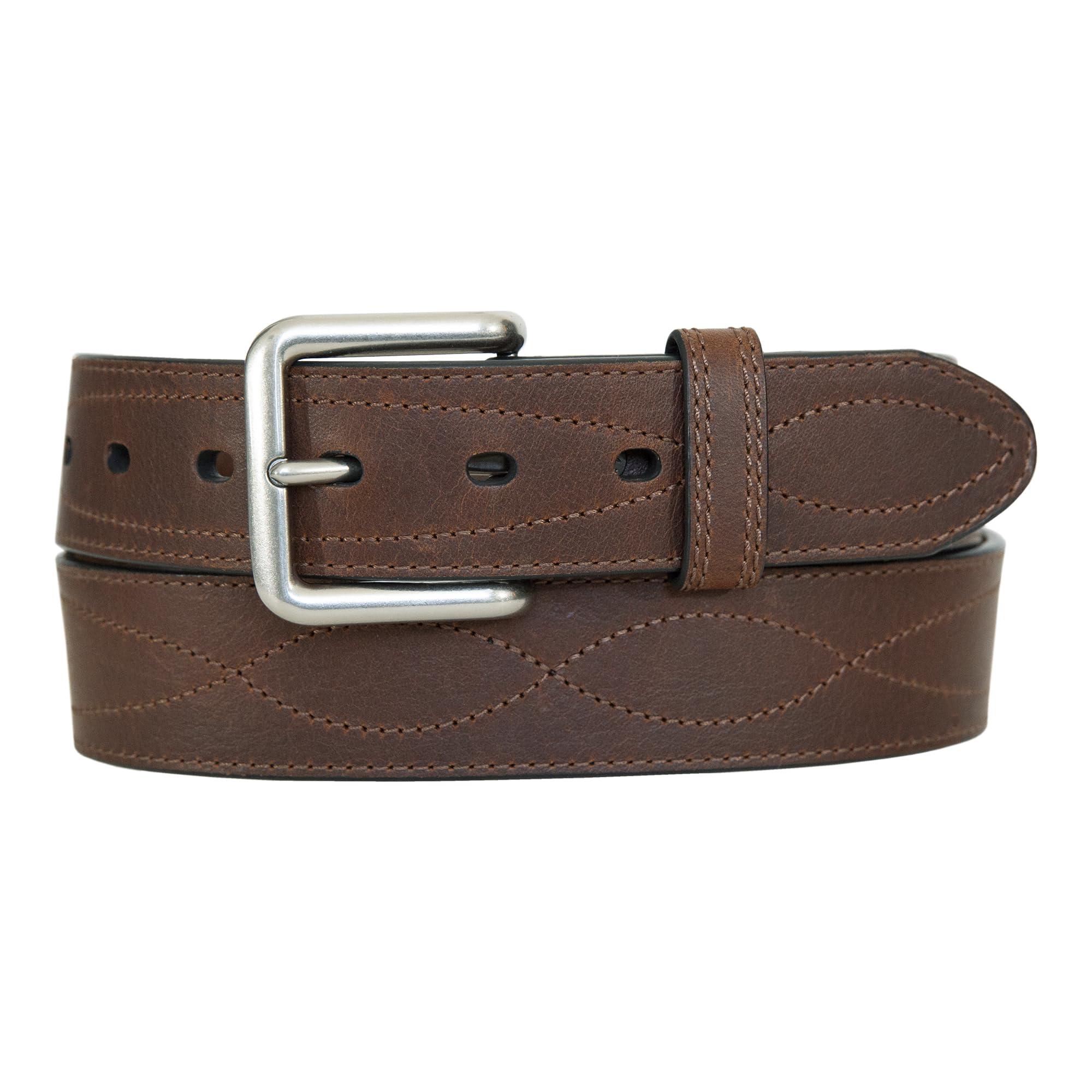 Wolverine Rugged Boot Leather Work Belt in Brown for Men | Lyst