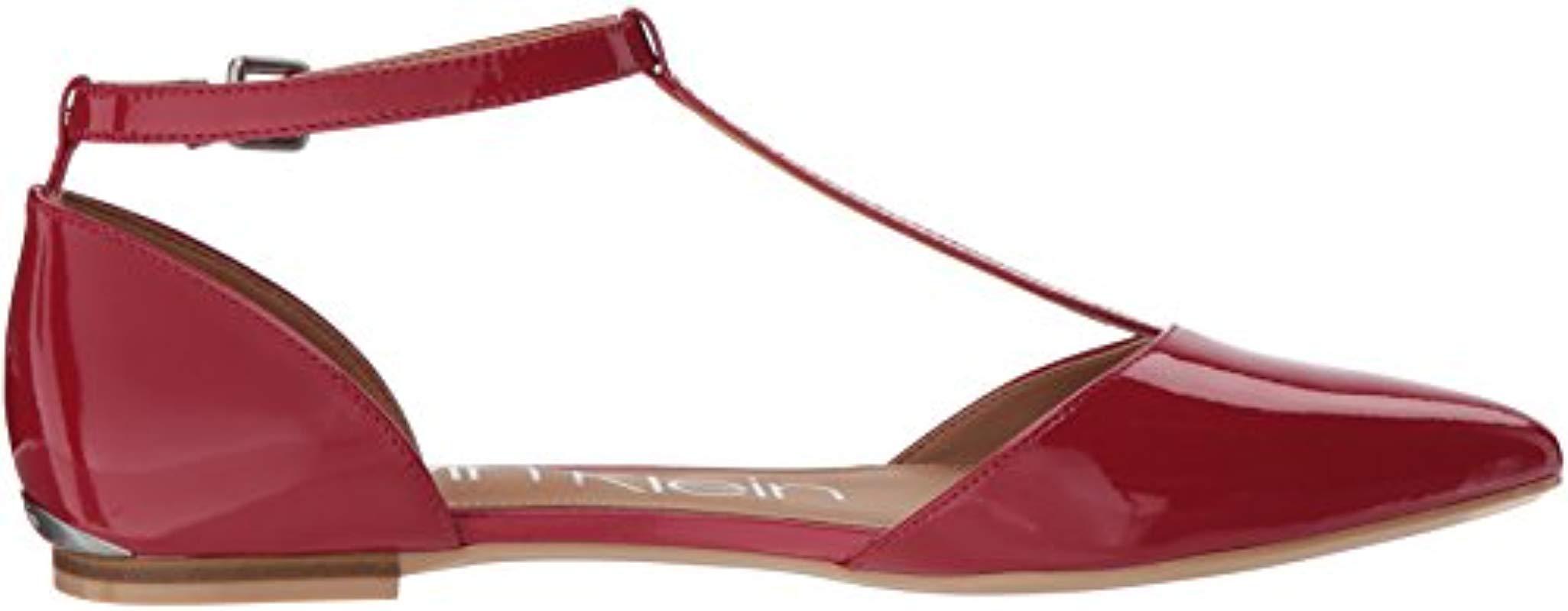 calvin klein women's ghita ballet flat