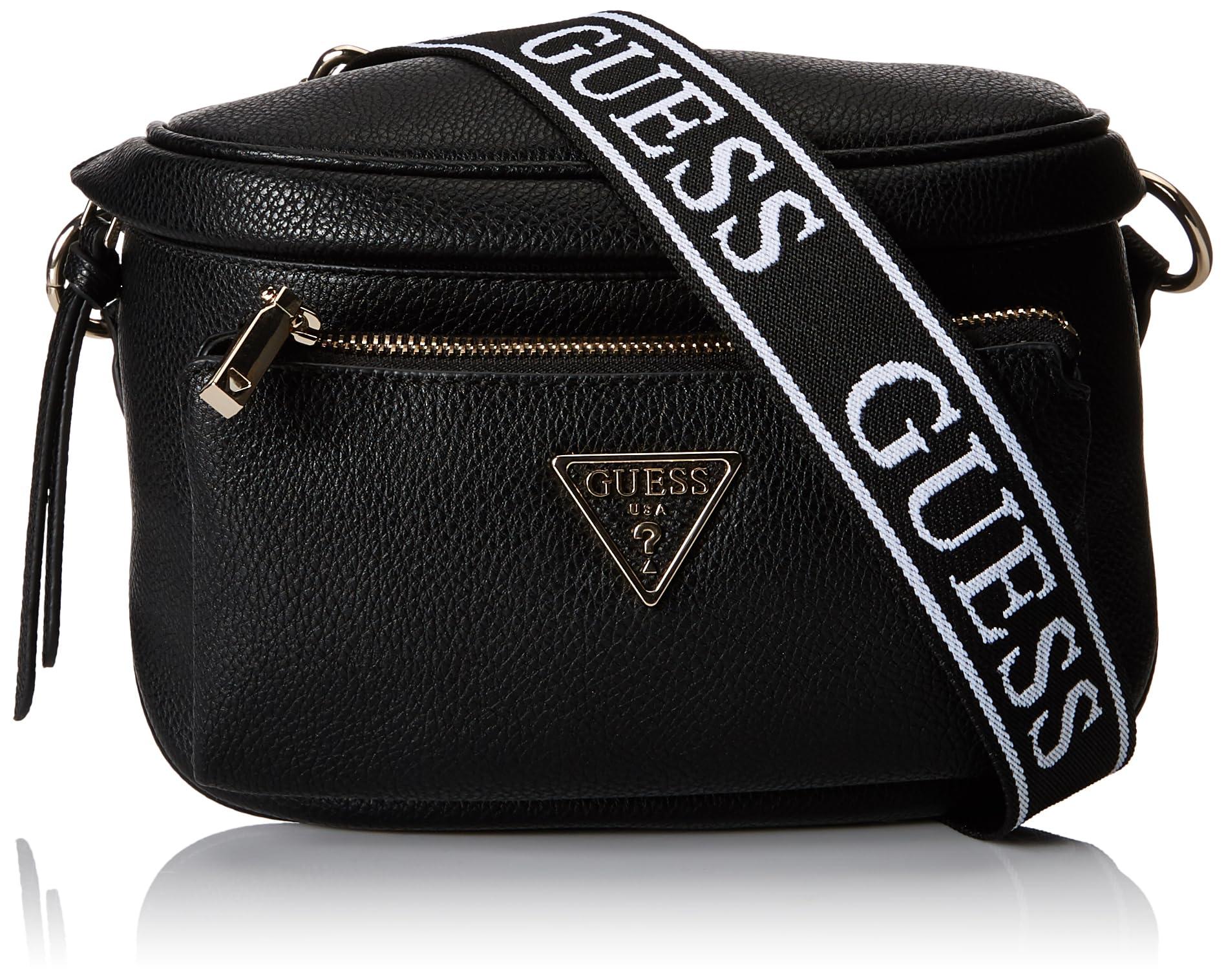 Guess Power Play Mini Sling in Black | Lyst