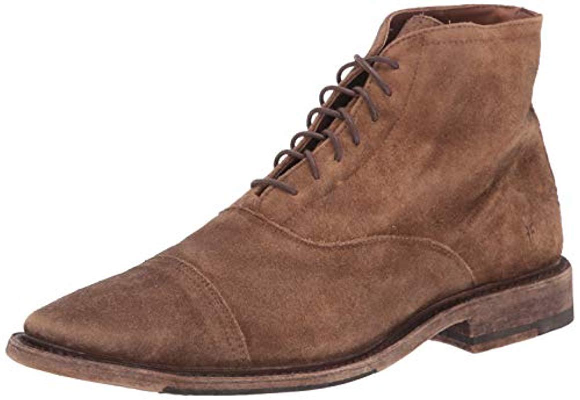 Frye Paul Lace Up Boot in Faded Brown (Brown) for Men - Save 47% - Lyst