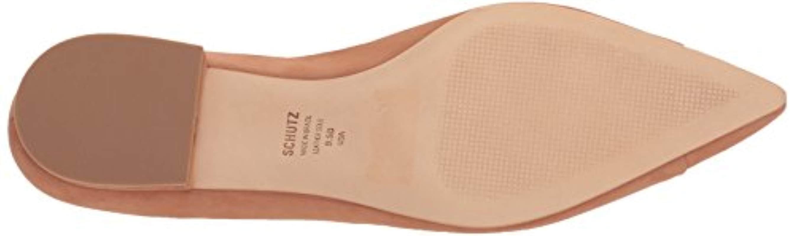 schutz ballet flat