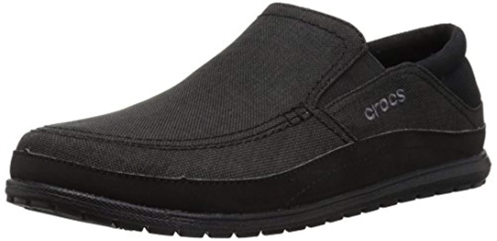 Crocs™ Santa Cruz Playa Slip-on in Black for Men | Lyst