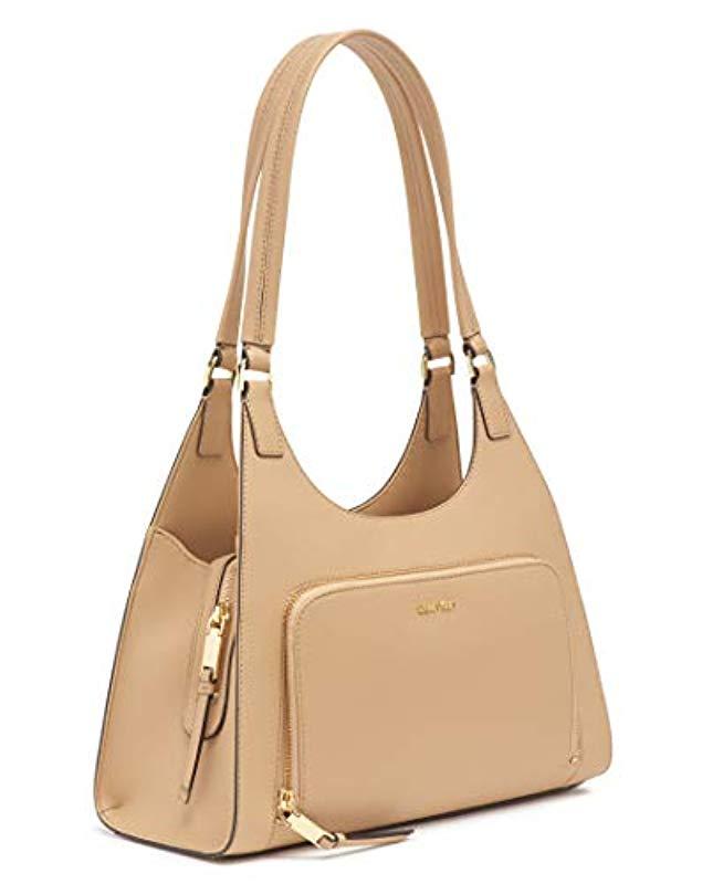 calvin klein hobo shoulder bag