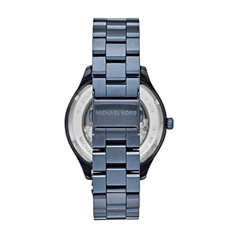 Michael Kors Theroux Automatic-self-wind Watch With Stainless