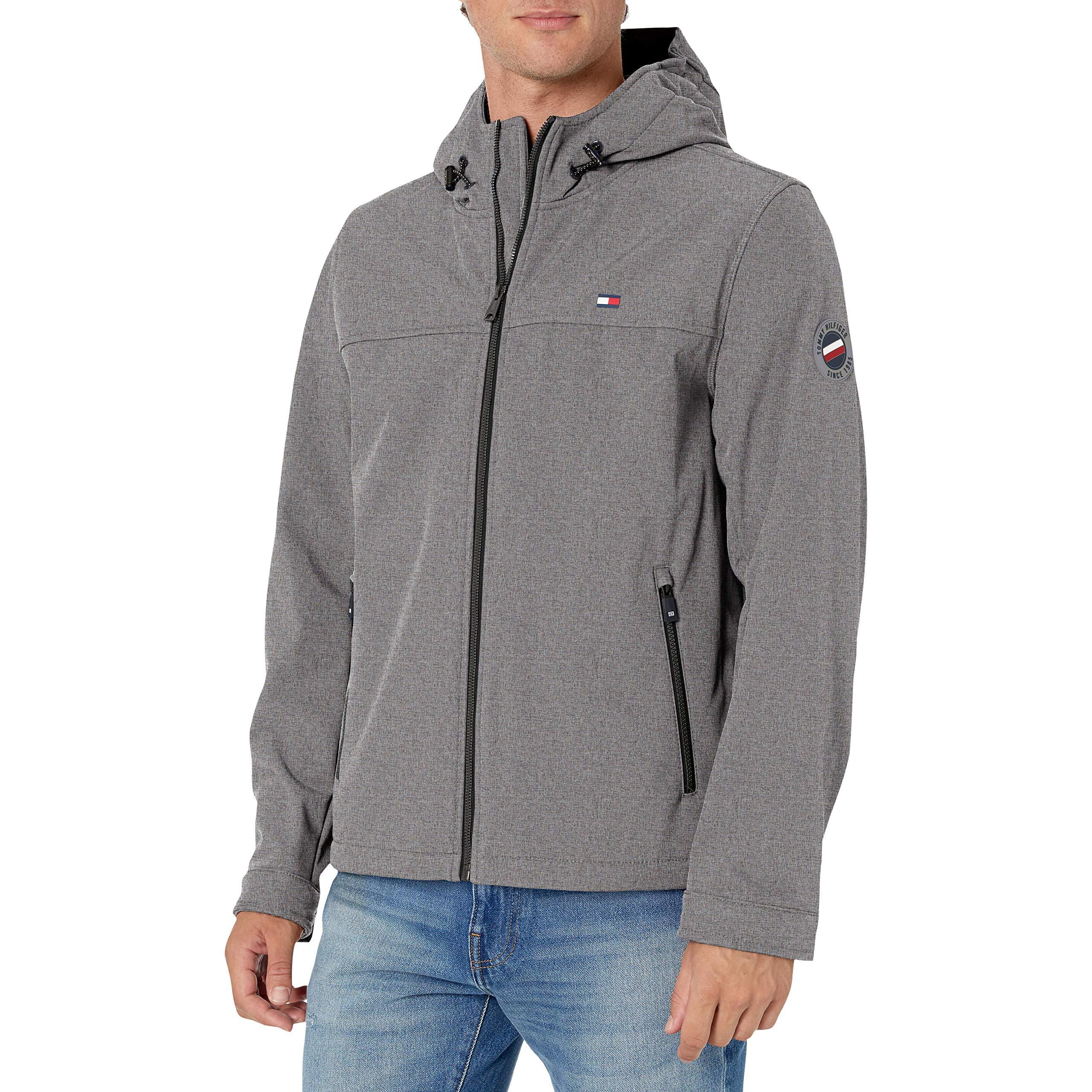 Tommy Hilfiger Lightweight Performance Softshell Hoody Jacket in