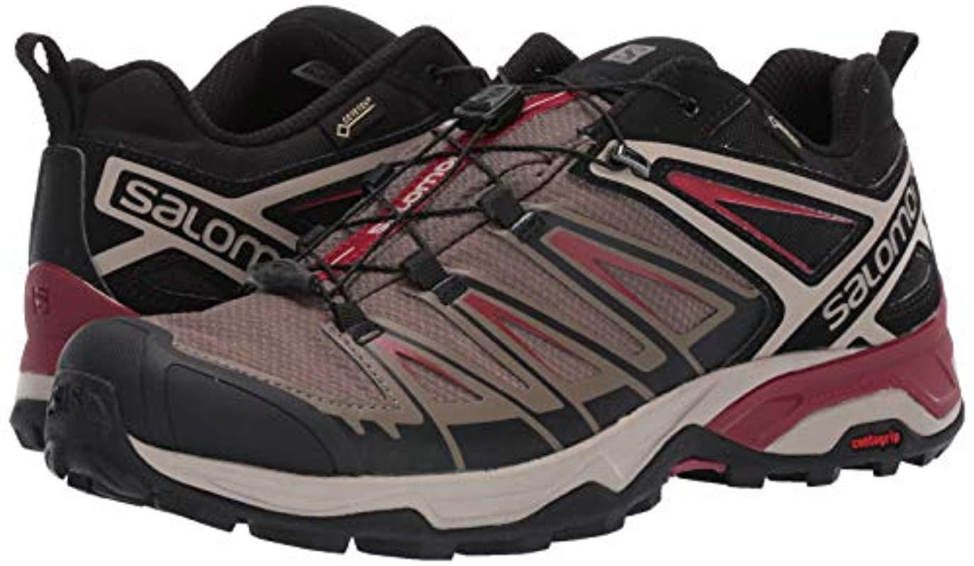 salomon ultra 3 gtx red