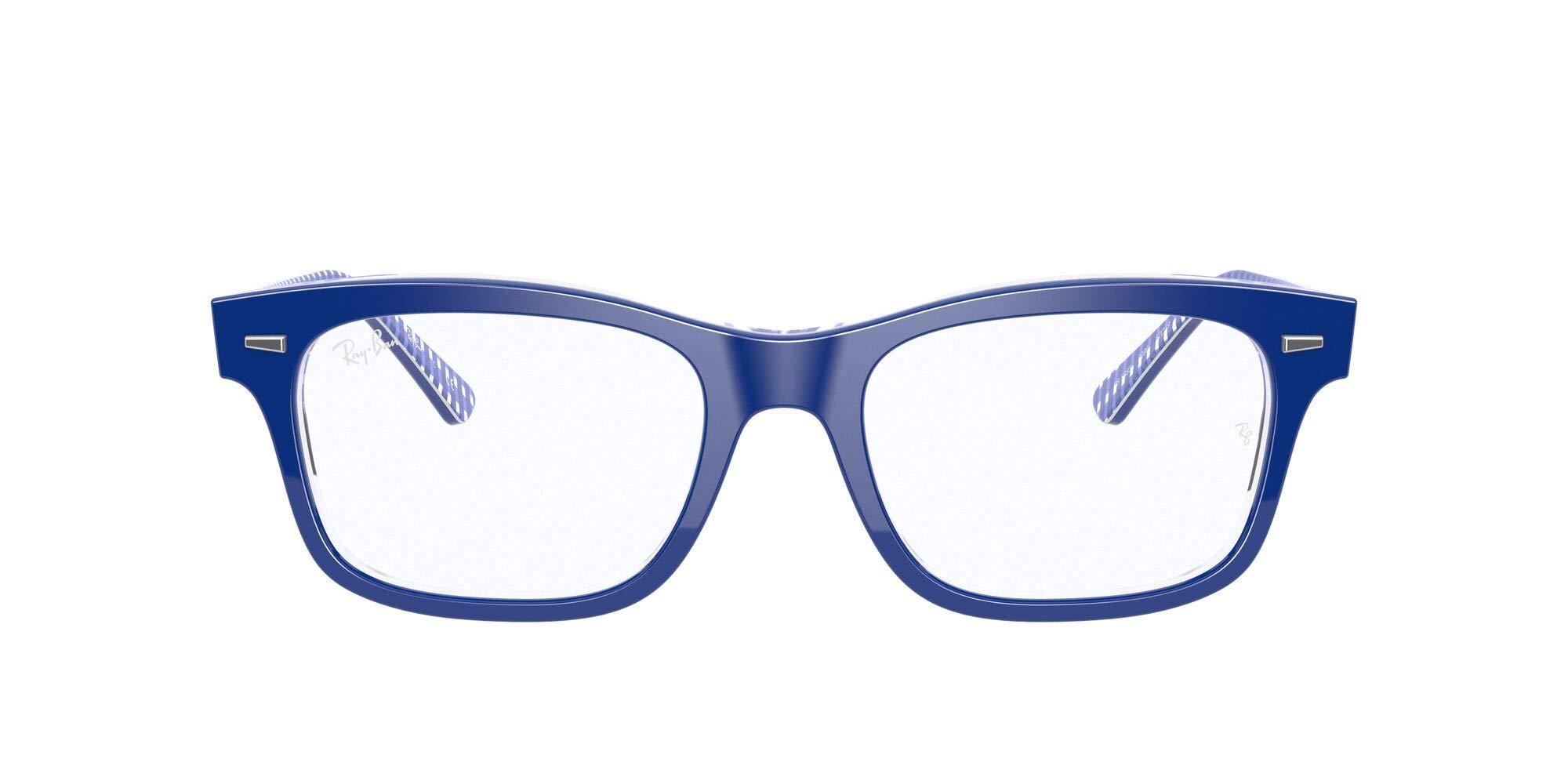 Ray-Ban Rx5383 Prescription Eyeglass Frames in Blue for Men - Lyst