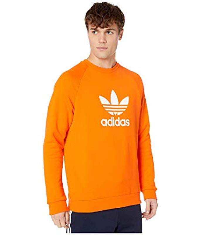 adidas sweatshirt orange