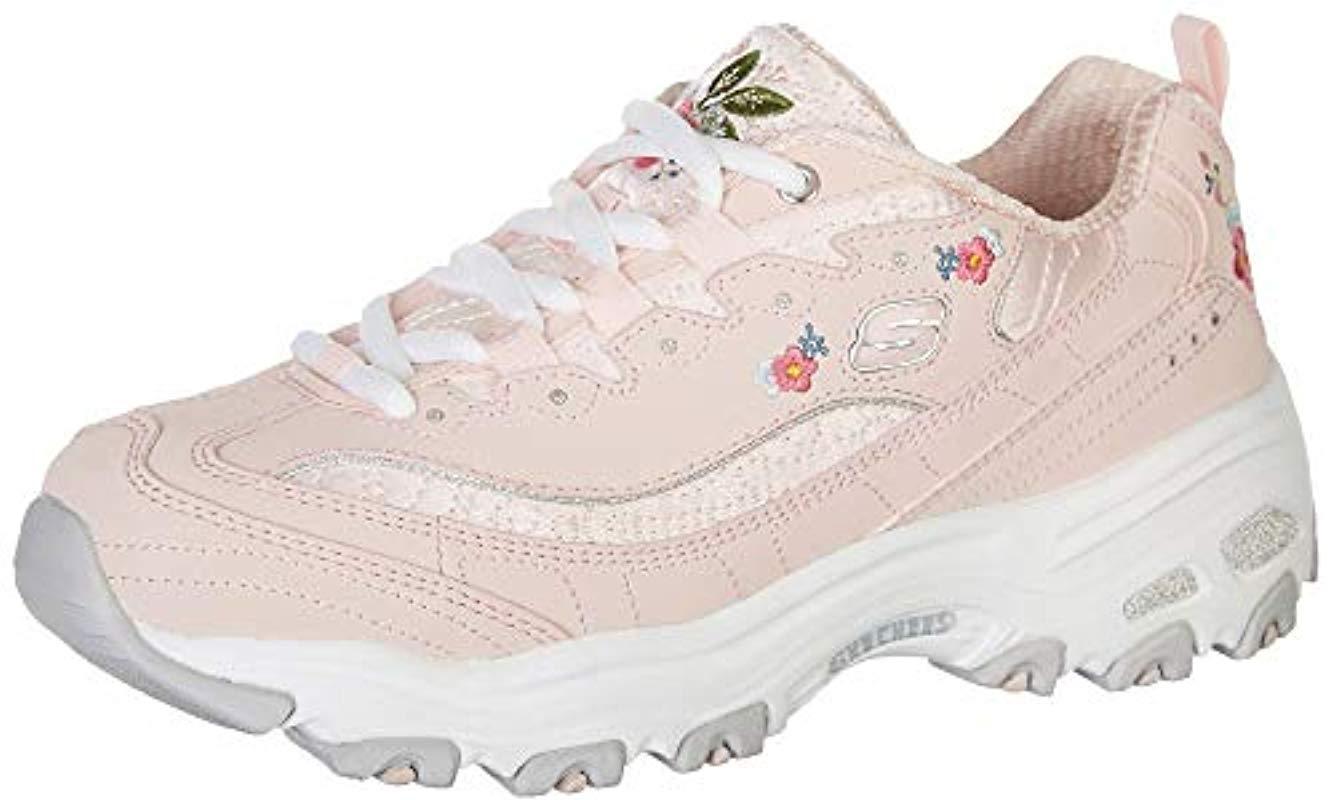 bright pink skechers