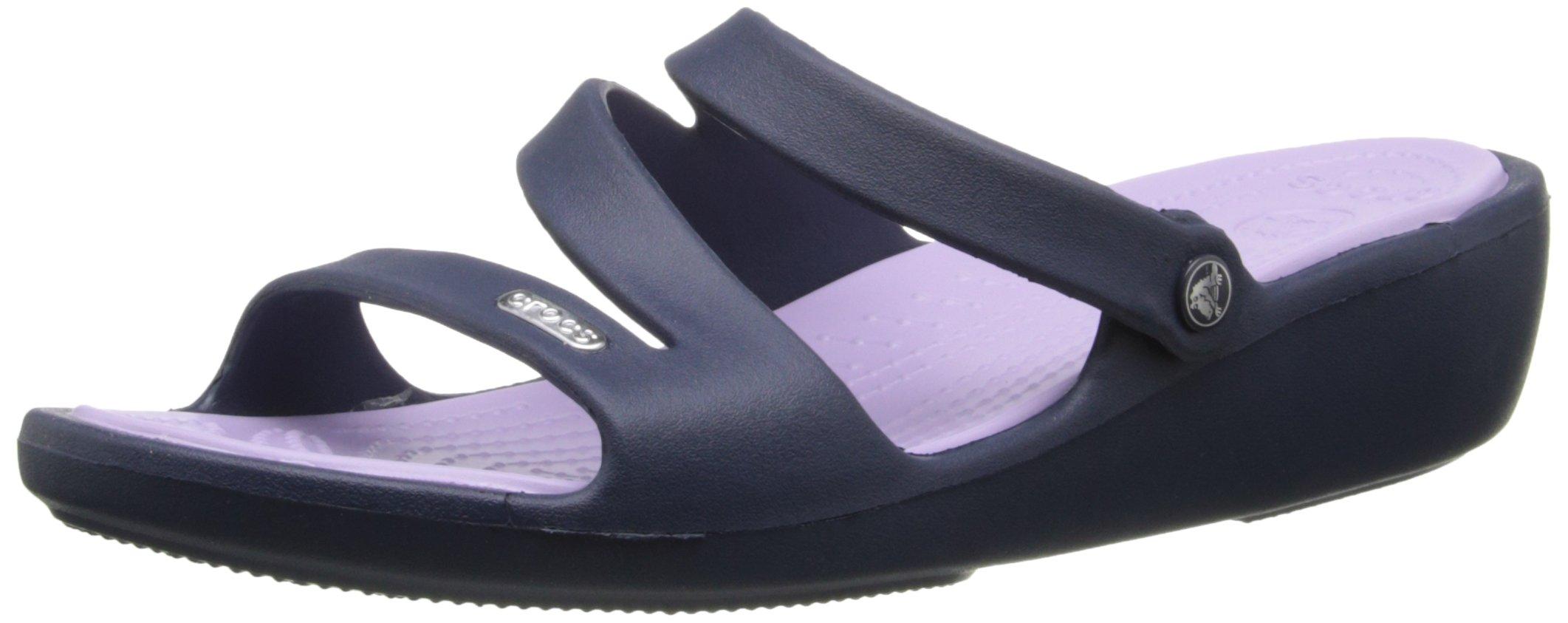 Crocs™ Patricia Sandal,navy/lavender,10 M in Blue | Lyst