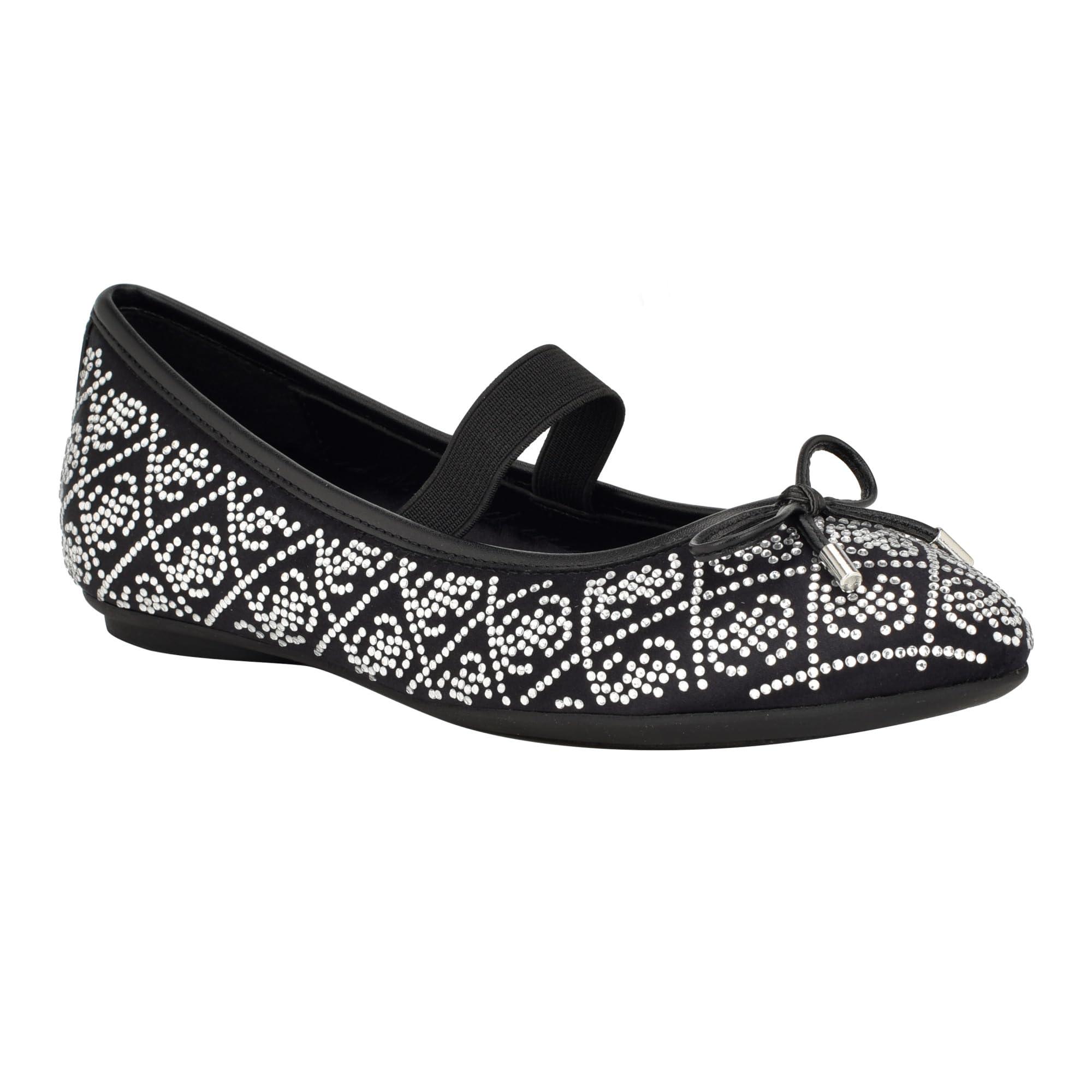 Guess black flats hot sale