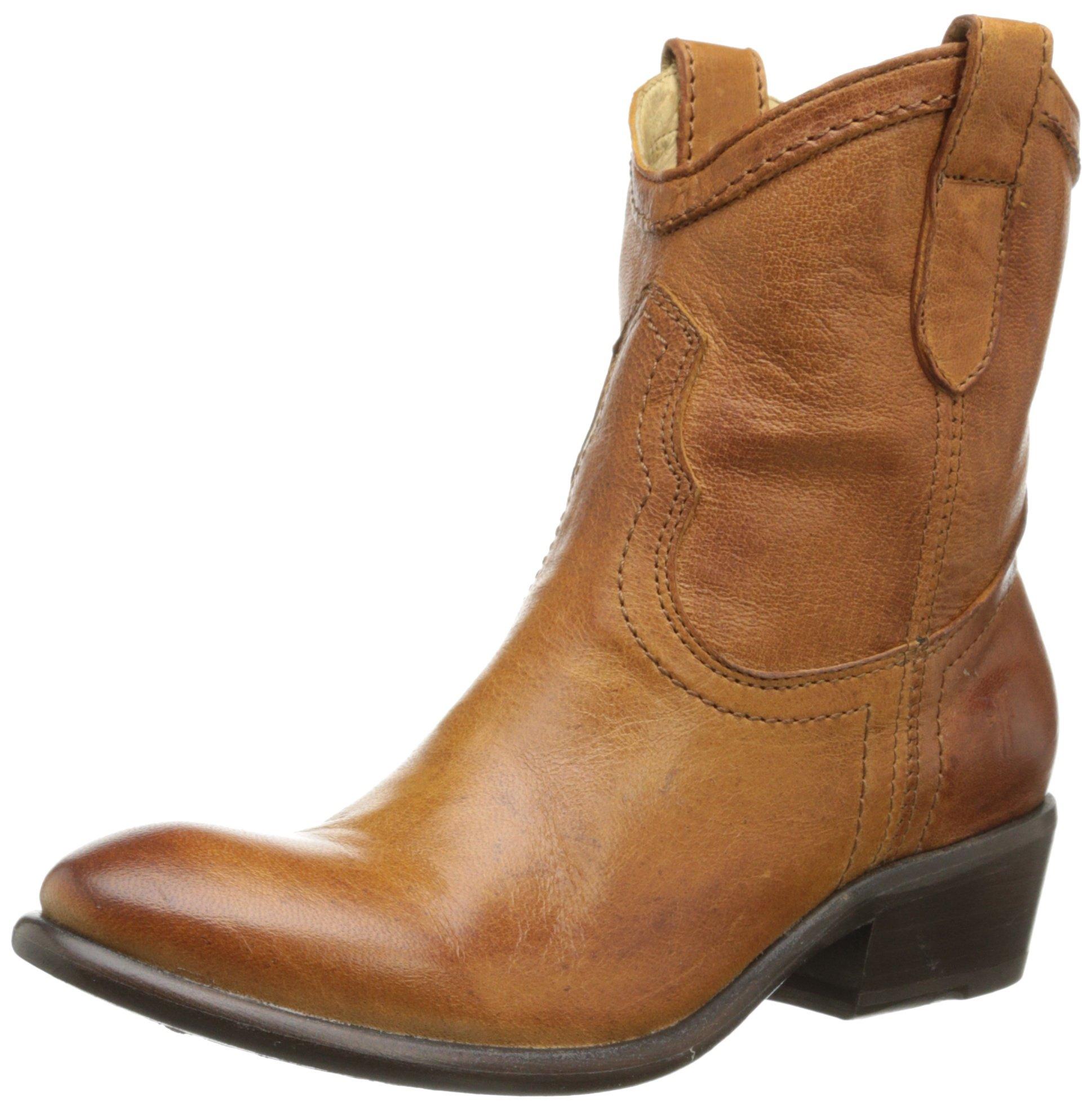 Frye Leather Carson Shortie Ankle Boot in Brown - Lyst