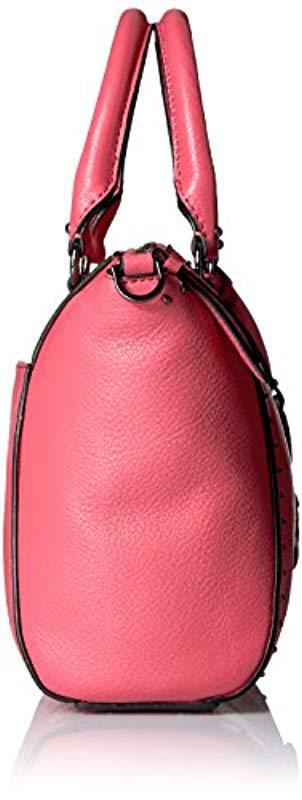 calvin klein avery pebble satchel