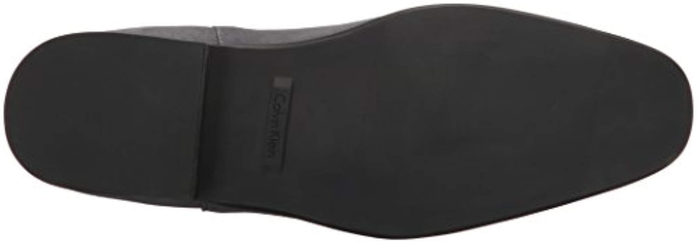 calvin klein men's larry ankle bootie