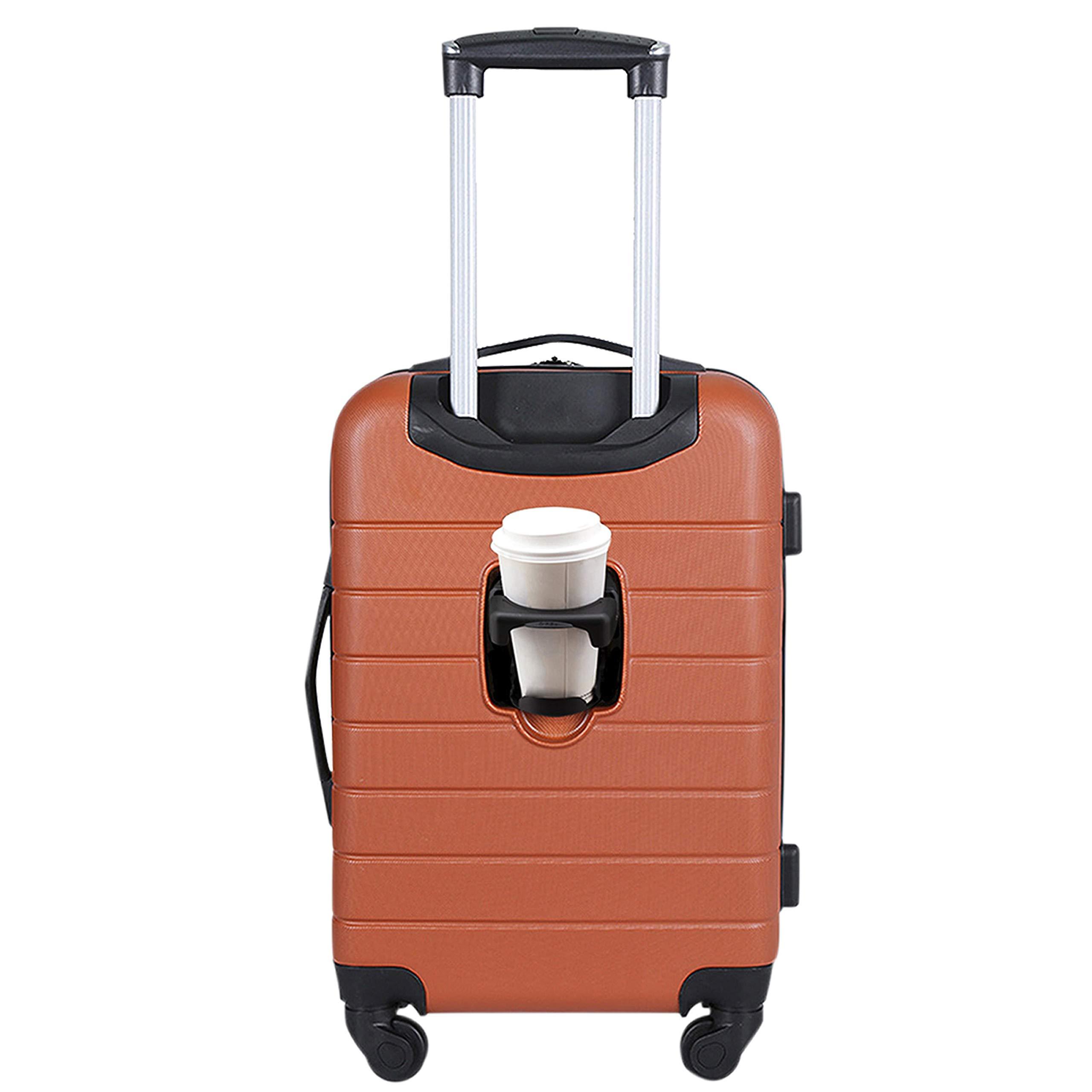Wrangler Smart Luggage Set With Cup Holder And Usb Port in Orange Lyst