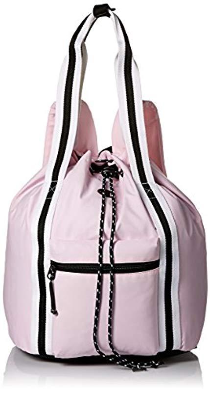 light pink champion backpack