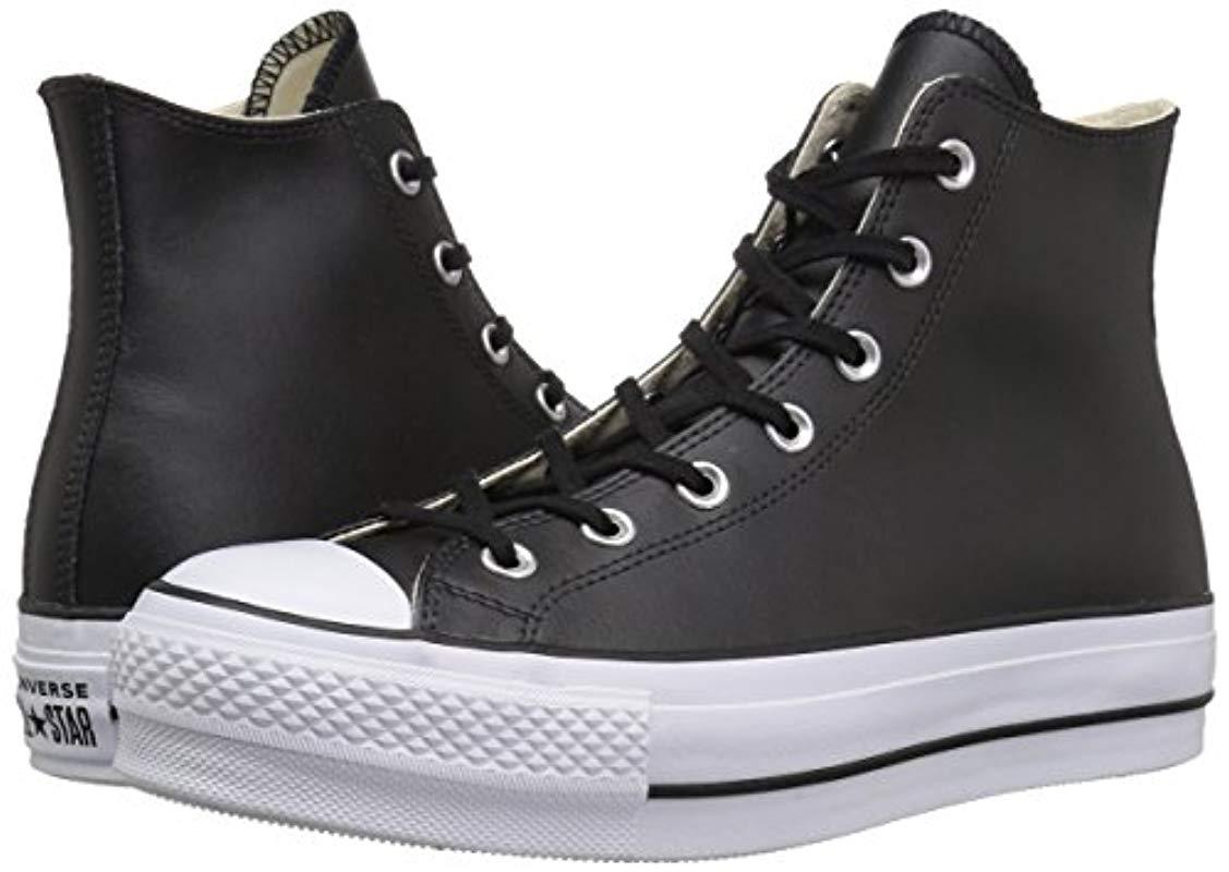 converse chuck taylor ctas lift clean hi zapatillas altas converse chuck taylor ctas lift clean hi zapatillas altas