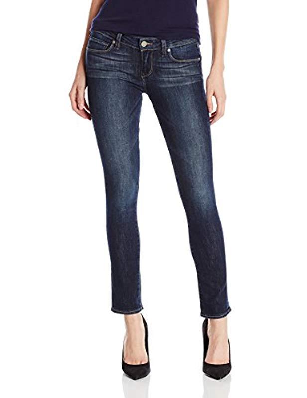 PAIGE Womens Tres Leches Skyline Ankle Peg Jean