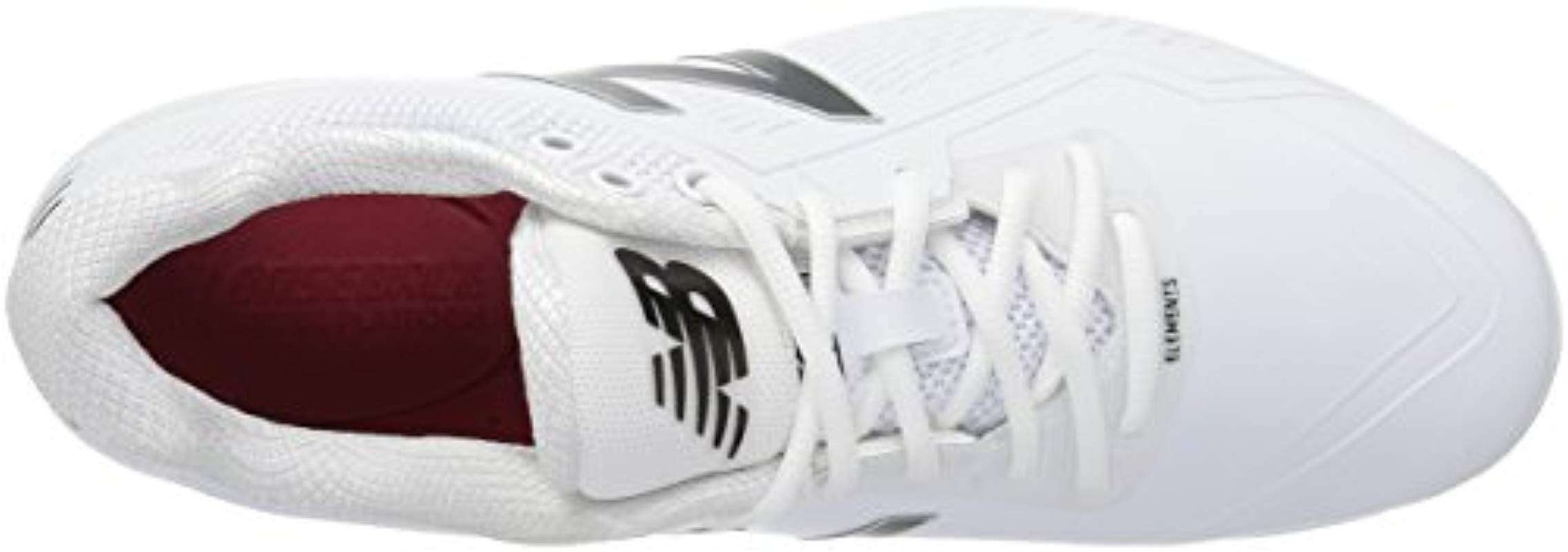 New Balance Lace 4040v4 Steel Spike in Black/White (White) for Men | Lyst